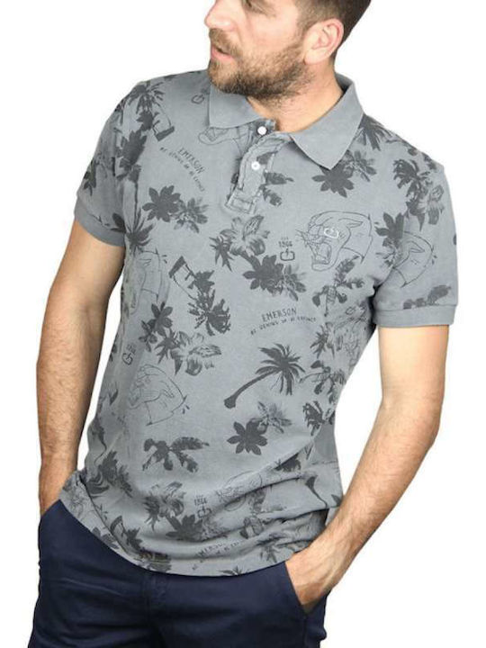 Emerson Polo Blouse Grey