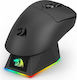 Redragon Ebony Ασύρματο Gaming Ποντίκι 24000 DPI Μαύρο