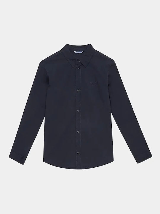 Kids Shirt Short-Sleeved Smart Blue