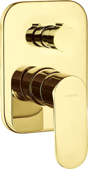Deante Built-In Faucet Mixer for Shower Gold