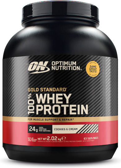 Optimum Nutrition Gold Standard 100% Whey Protein with Delicious Strawberry Flavor 2.015kg