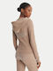 Langes Damen Sweatshirt Beige