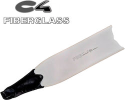 C4 Flippers Swimming Medium 25 White C4 Flippers Swimming Medium 25 White