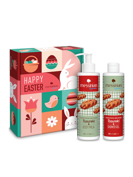 Messinian Spa Happy Easter Комплект за Грижа за Почистване на Тялото 2 Броя