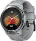 Zeblaze Stratos 3 Ultra Stainless Steel 52mm Waterproof Smartwatch with Heart Rate Monitor White
