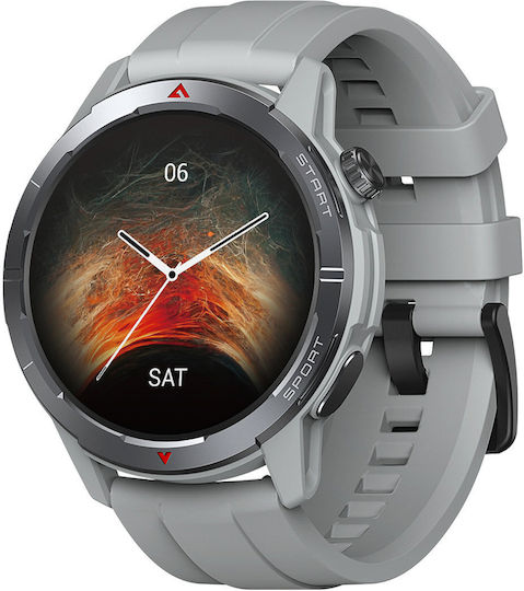 Zeblaze Stratos 3 Ultra Stainless Steel 52mm Waterproof Smartwatch with Heart Rate Monitor White