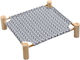 Holzhochbett Hängematte Grau 65 X 53 X 13/11cm