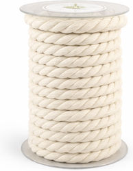 Cotton Cord 1.5cm Ecru 6m