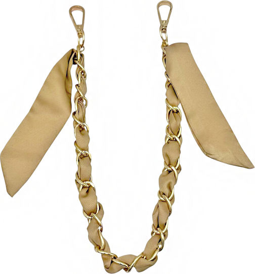 0078 Handle For Bag Fabric Chain Savil Beige