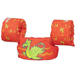 Bestway Vestă Înot Copii Sea Monster 2-6 Ani Portocalie 2-6 Ani 9012e_1_318