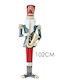 Santa Saxophone Decorative Christmas Santa Green 102cm