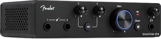 Fender Quantum LT 4 2777700613 Placă de Sunet Externă Profesională cu Conectare USB