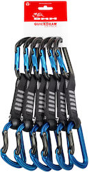 Dmm Shadow Quickdraw Carabine De Alpinism 12 Cm Set 6 Bucăți Titan Albastru