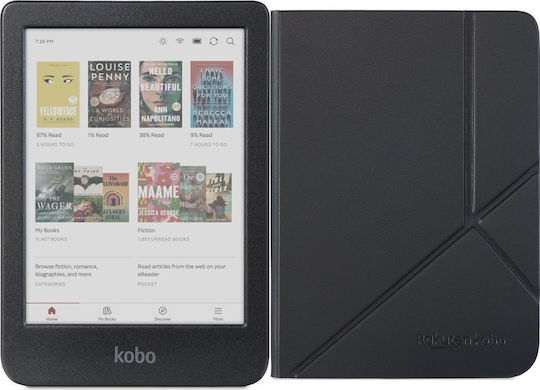 Kobo Clara Colour & Sleep Cover 6" (16GB) Black
