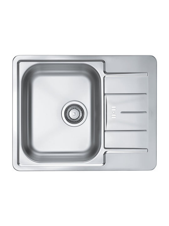 Alveus Unterbau Küchenspüle Inox M50xB61.5cm Graue