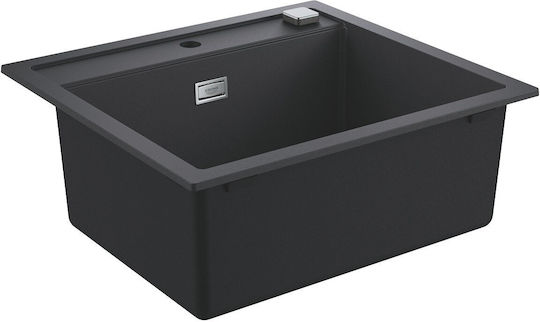 Grohe K700 Unterbauspüle aus Kunstgranit L56 × B51 cm Granite Black