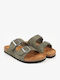 Men's Sandals in Green Colour