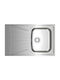 Teka Drop-In Kitchen Sink Inox L50xW79cm Gray