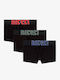 Damien Men's Boxers Black 3Pack