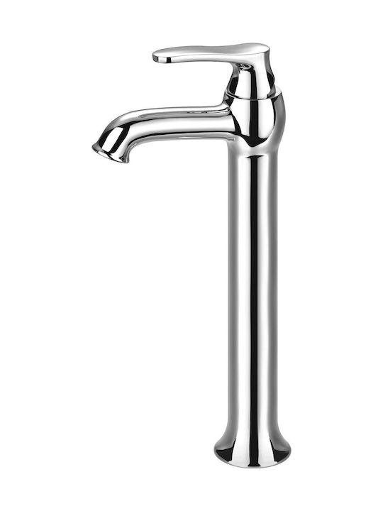 Omnires Retro Waschbeckenarmatur für Salon Shampoo Schüssel Großes Silber