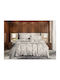 Super-Double Bed Sheets Set with Rubber Hugger 160x200+30cm 5 (5 Pieces)