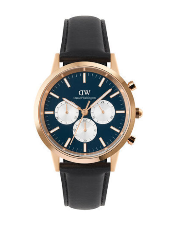 Daniel Wellington Iconic Ceas Barbatesc Cronogr...