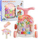 Lean Toys Kinder- und Baby-Zahnbürsten Einfach Rosa