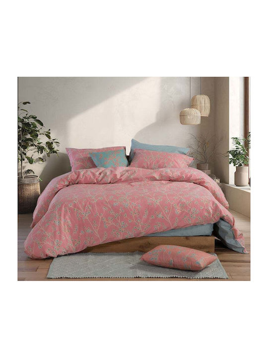 Nef-Nef Homeware Floriva Σετ Σεντόνια Μονά 170x270εκ. 3 (3τμχ)