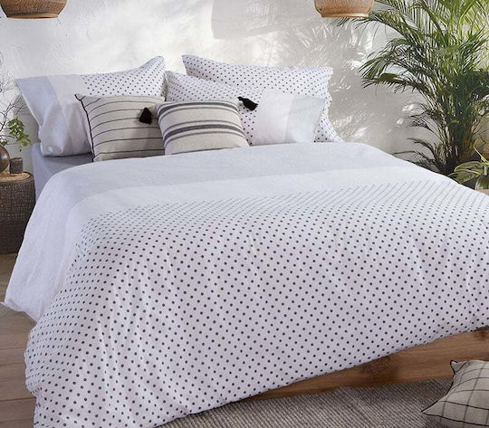Nef-Nef Homeware Donter Σετ Σεντόνια Υπέρδιπλα με Λάστιχο 160x200+35εκ. 4 (4τμχ)