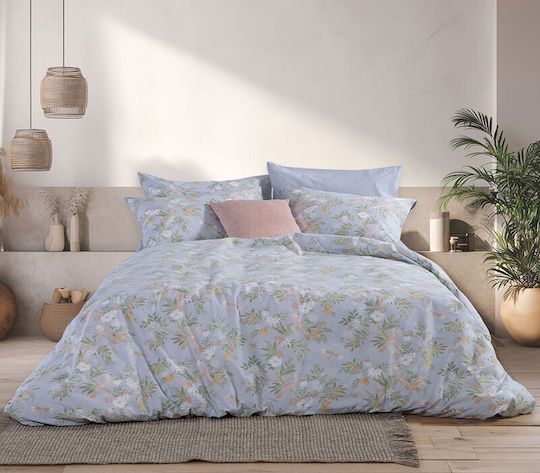 Nef-Nef Homeware Dreamel Σετ Υπέρδιπλο 4τμχ 160x200+35εκ. με Λάστιχο Ροζ