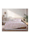 Nef-Nef Homeware Dreamel Bettlaken Set mit 2 Kopfkissenbezügen Super-Doppel mit Gummibettlaken 170x270+35cm Rosa 3 Stück