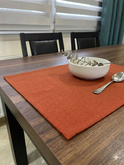 Stoff Tischsets Rot 45x32cm Stoff Tischsets Rot 45x32cm
