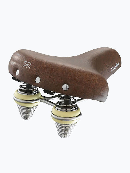 Selle Royal Premium Relaxed 90st Drifter Малко Кафяво Седло За Велосипед