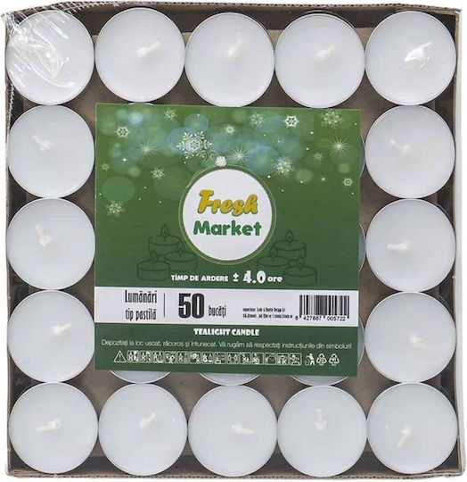 Lumânări Mici Aromatice 50 Bucăți Lumânări Mici Aromatice 50 Bucăți