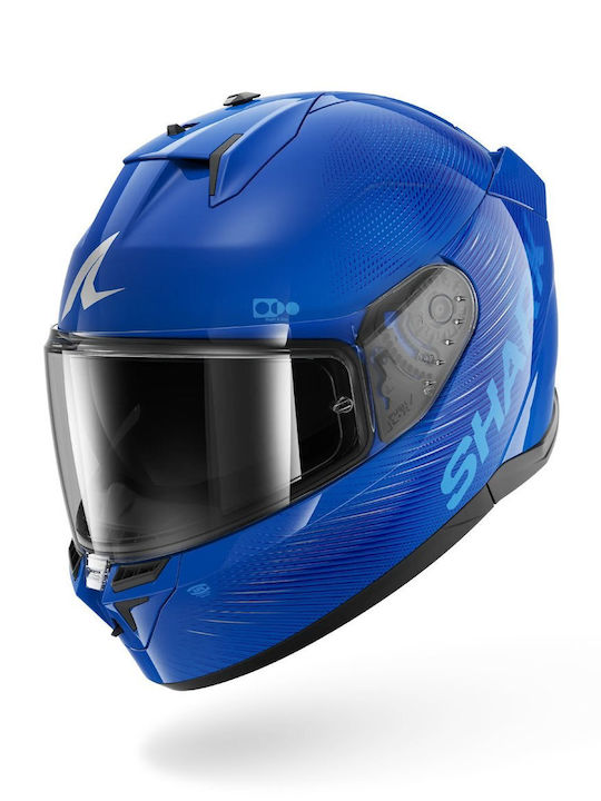 Shark D-Skwal 3 SP LYNE Blue/Silver/Blue Κράνος...