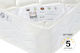Double Orthopedic Mattress Double-Sided 140x190x20cm with Bonnel Springs