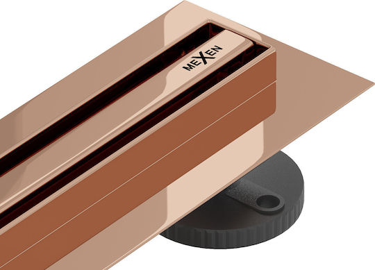 Mexen Stainless Steel Shower Siphon Rose Gold