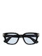Tom Ford Unisex Sunglasses With Black Horn-Rimmed Frame And Grey Gradient Lens FT1274-D 01A