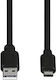 HAMA USB 2.0 Кабел USB-C Мъжки Черен 1м 00135722