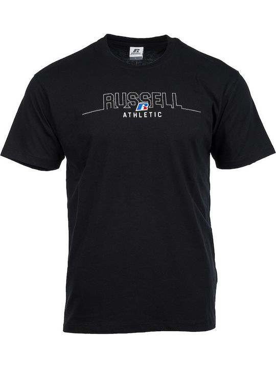 Russell Athletic Αθλητικό T-shirt Μαύρο