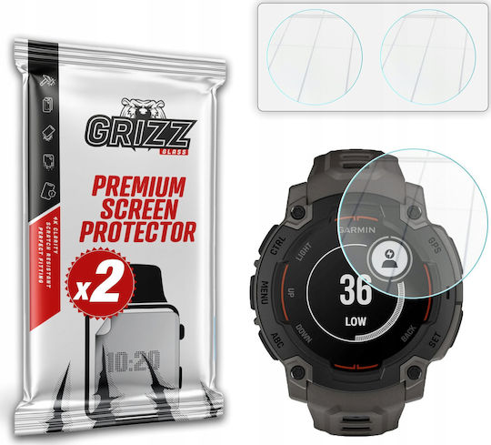 Grizzglass Hybridglass Hybrid Glass Garmin Instinct E 45mm