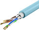 Unitek Network Cable Cat6a S Ftp Cpr Lszh 23awg 305m C18121bl Blue