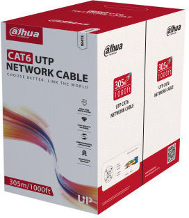 Dahua Cat6 Ofc Cable 305m Orange Pfm920i-6un-c