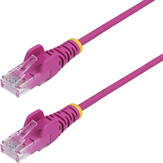StarTech U/UTP Cat.6 (Gigabit) Καλώδιο Δικτύου Ethernet 2m Ροζ
