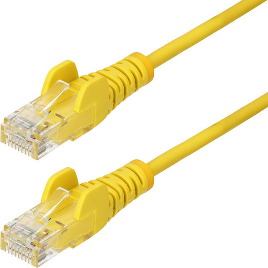 StarTech U/UTP Cat.6 (Gigabit) Καλώδιο Δικτύου Ethernet 2.5m Κίτρινο