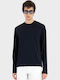 Long Sleeve Blue Blouse