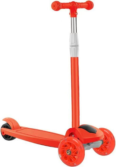 Homeone Kids Scooter Foldable 2-Wheel for Ages 2-5 Red 388-RED