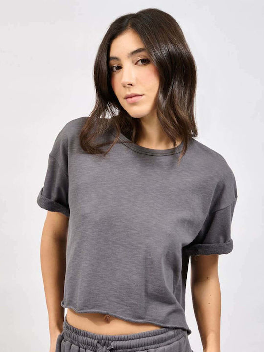 Collectiva Noir Μπλούζα Grey