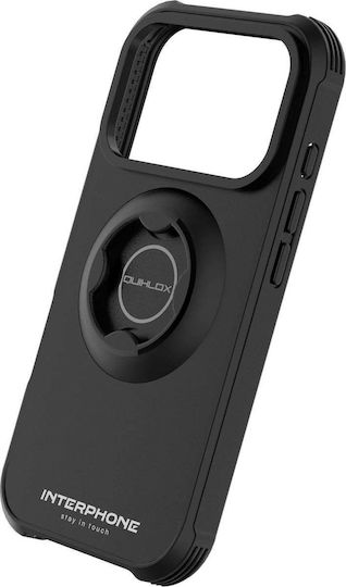 Interphone QuikLox Tetra Force Robuste Handyhülle für Motorständer Apple iPhone 17 Pro Max