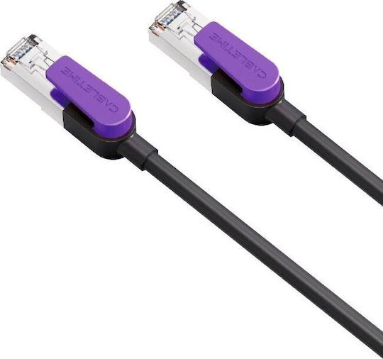 Cabletime U/FTP (STP) Cat.8 Ethernet Network Cable 8m Black